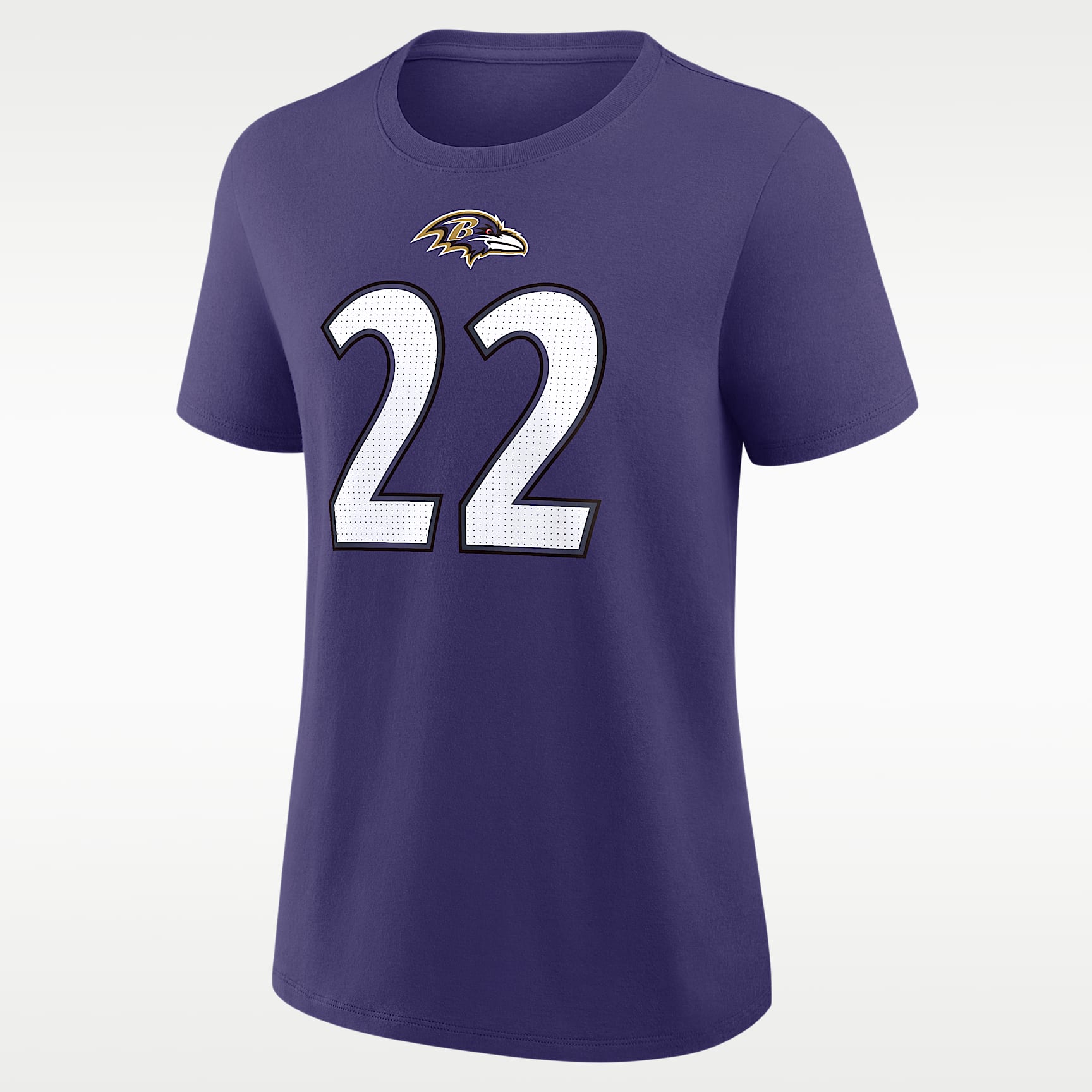 サリーページ　THE RETINOTIME Derrick Henry Baltimore Ravens Women's Nike NFL T-Shirt. Nike.com